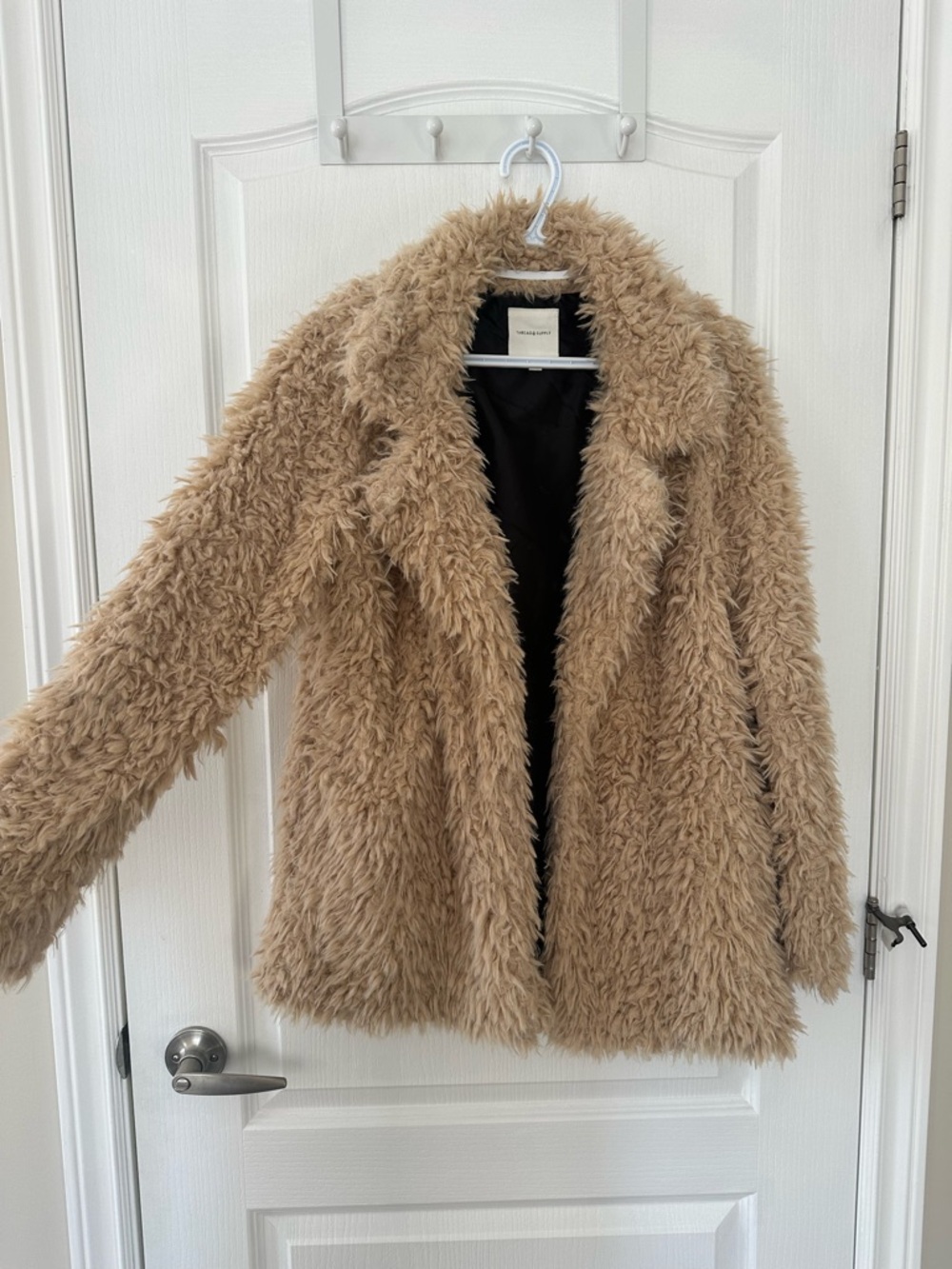 NWOT Thread & Supply Teddy Bear Jacket Size Medium - Picture 5 of 6